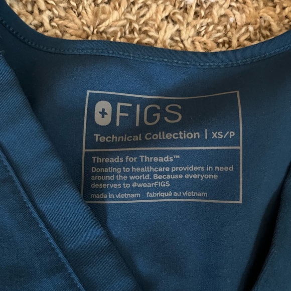 Figs Tops Figs Deep Reef High Waisted Yola Pants And Catarina Top